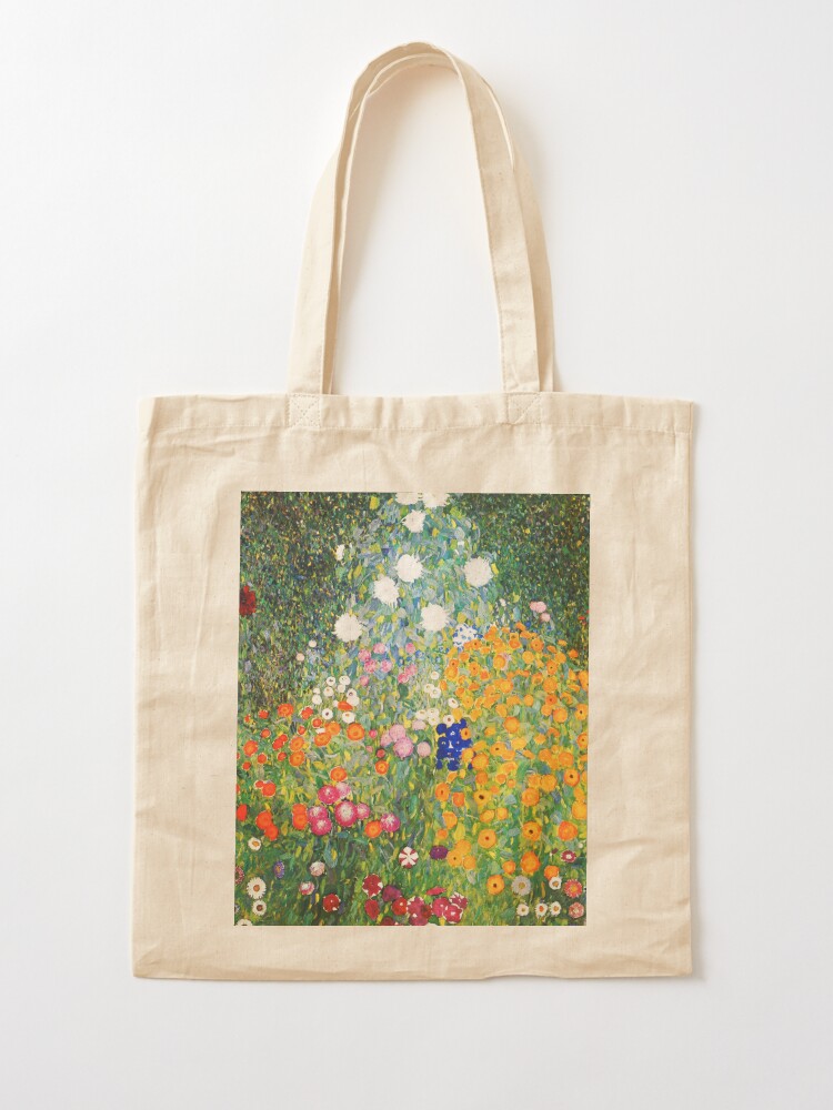 Alternate view of Flower Garden by Gustav Klimt Tote Bag