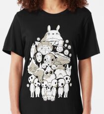 My neighborhood friends Slim Fit T-Shirt