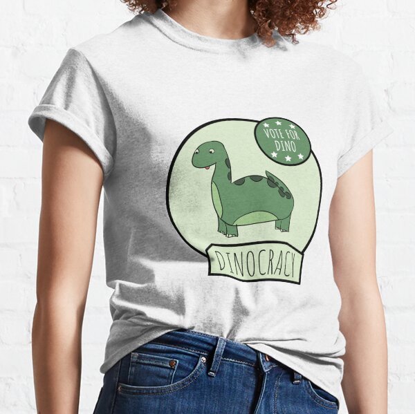 Dinocracy - Dinosaurs x Democracy Classic T-Shirt