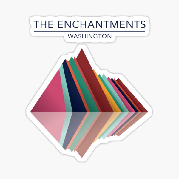 The Enchantments - Washington Sticker