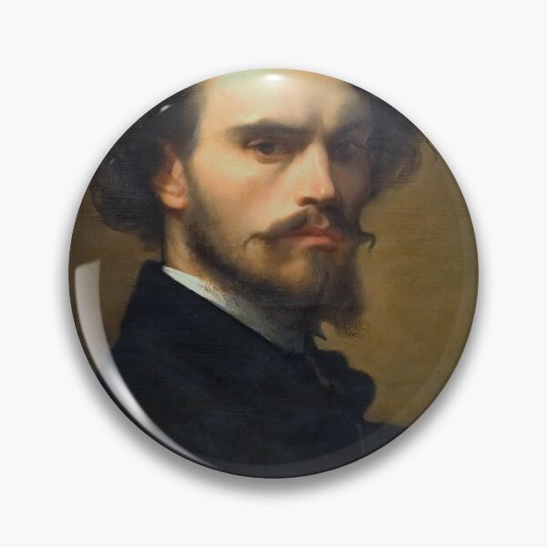 Item preview, Self Portrait Alexandre Cabanel (Digitally Enhanced) designed and sold by Mr. Gattax.