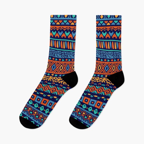 Item preview, Colorful Aztec Tribal Striped Pattern designed and sold by S-H-Designs.