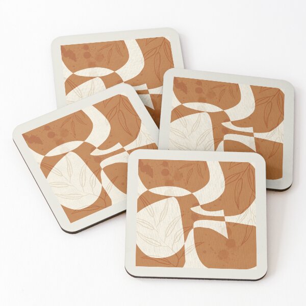 Item preview, Abstract - Vase Shapes in Terracotta designed and sold by simplydesignart.