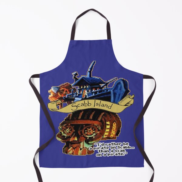 Item preview, Visit Scabb Island (Monkey Island) - Clothing, gadgets & face masks designed and sold by spegnilcomputer.