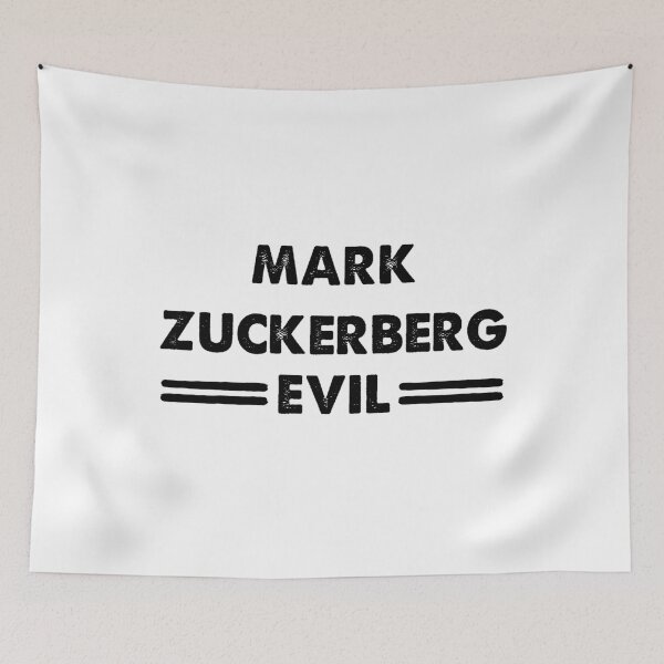 Item preview, Mark Zuckerberg Evil designed and sold by AfonsoTriop.