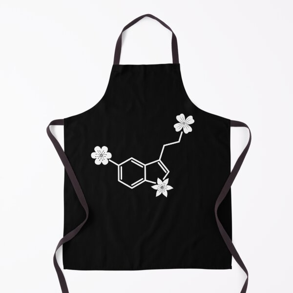 Item preview, Floral Serotonin Molecule Chemistry Design designed and sold by mrhighsky.