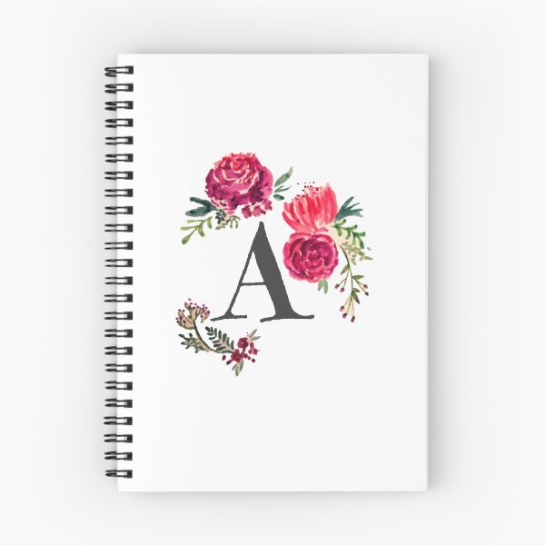 Item preview, Floral Monogram Watercolor designed and sold by SaraLoone.