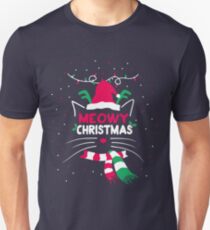 Meowy Christmas Unisex T-Shirt