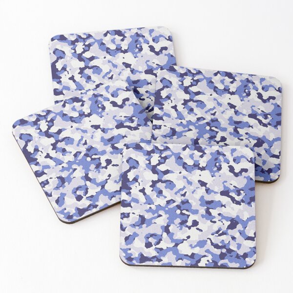 Item preview, Blue camouflage pattern designed and sold by steveball.