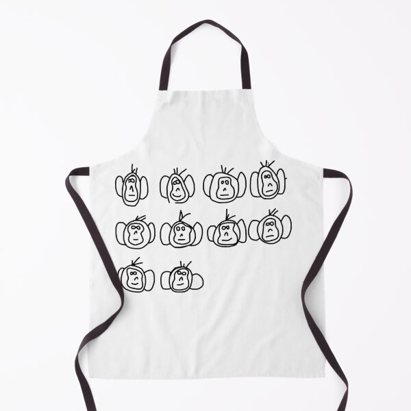 Item preview, Leo Fitz - Counting Monkeys - Black designed and sold by LaAngol.