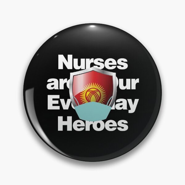 Item preview, Kyrgyzstan Nurses are Everyday Heroes designed and sold by HelloFromAja.
