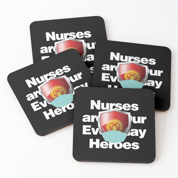 Item preview, Kyrgyzstan Nurses are Everyday Heroes designed and sold by HelloFromAja.