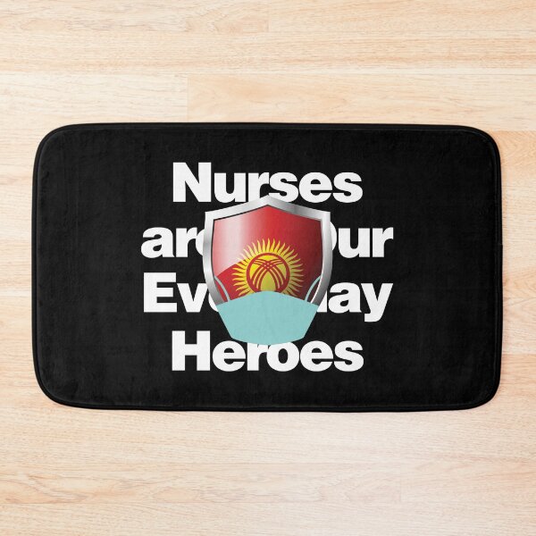 Item preview, Kyrgyzstan Nurses are Everyday Heroes designed and sold by HelloFromAja.