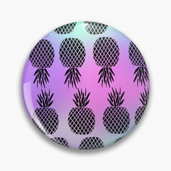 Item preview, Pineapple art pattern - Tropical Summer Vibe designed and sold by SunsetApple.