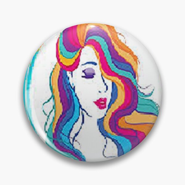 Item preview, WOMANS FACE,  Psychedelic Arte Abstracto, abstract art design designed and sold by Adri Barnard.