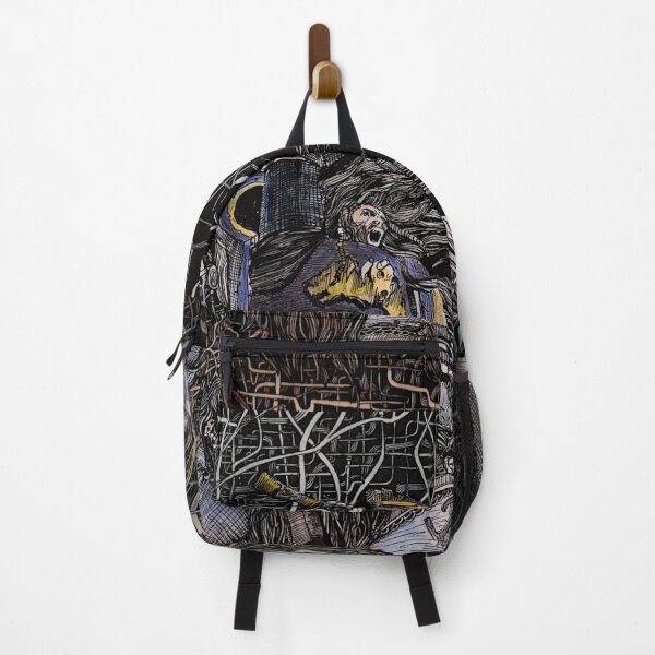Wolves by Anna Deligianni Backpack