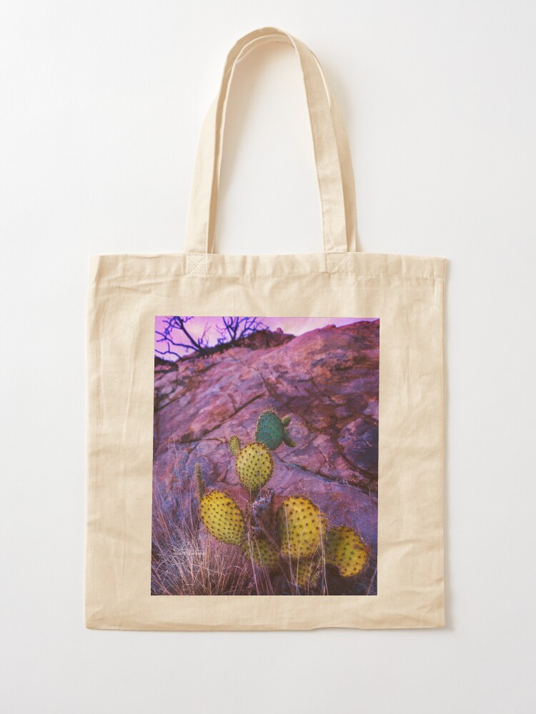 Alternate view of Prickly Purple Passion Tote Bag