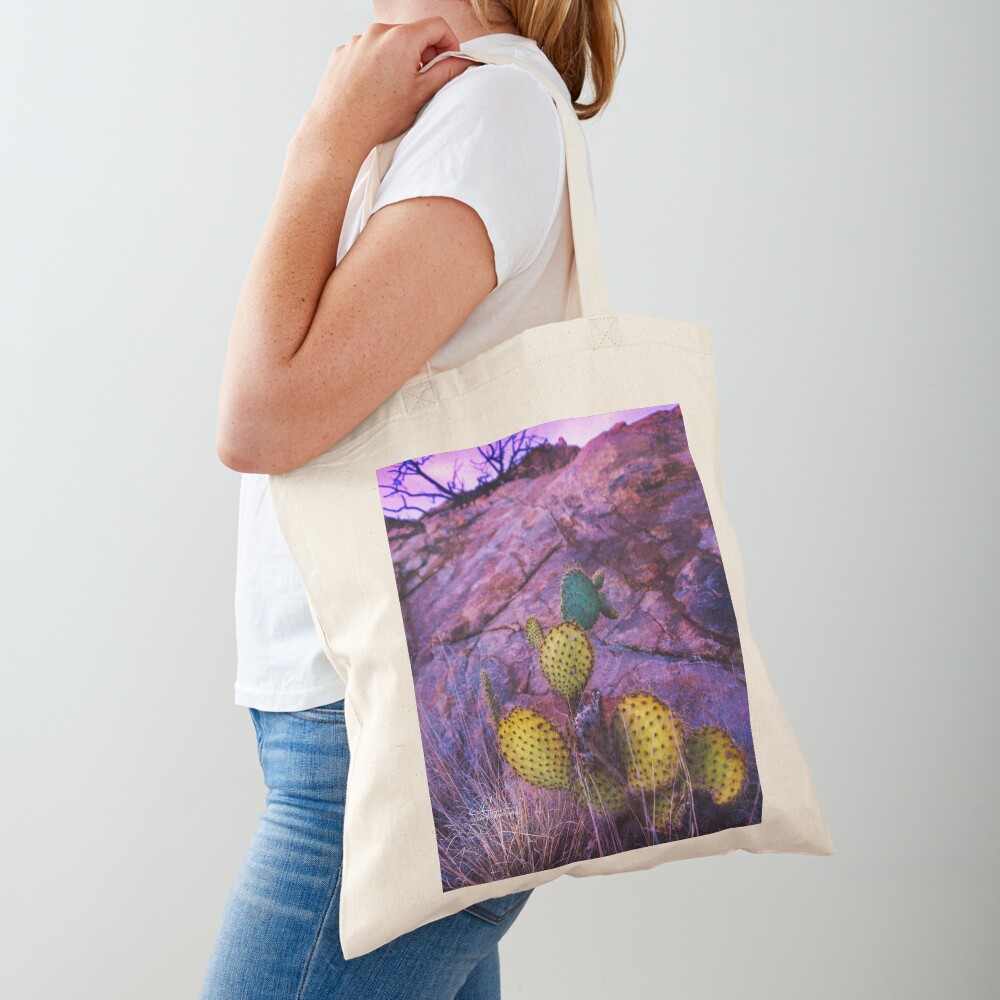Prickly Purple Passion Tote Bag
