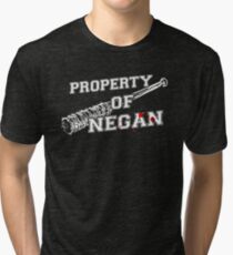 Property Of Negan Tri-blend T-Shirt