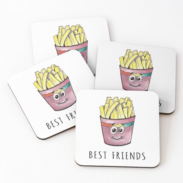 Item preview, Hamburger And Fries Best Friends designed and sold by autlu.
