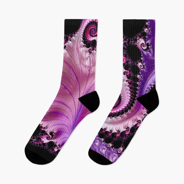 Item preview, Purple & Pink Curling, Swirling Fractal designed and sold by Creatively Colette’s .