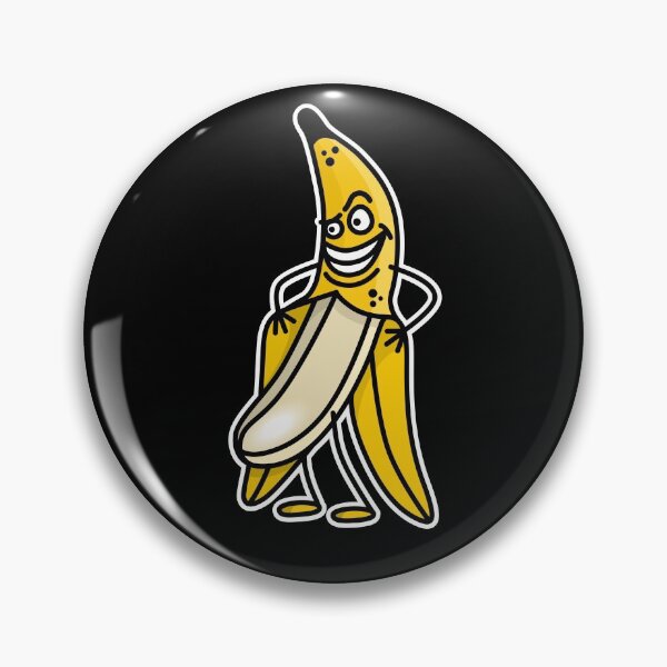 Item preview, Funny banana flashing stripper streaker cartoon designed and sold by LaundryFactory.
