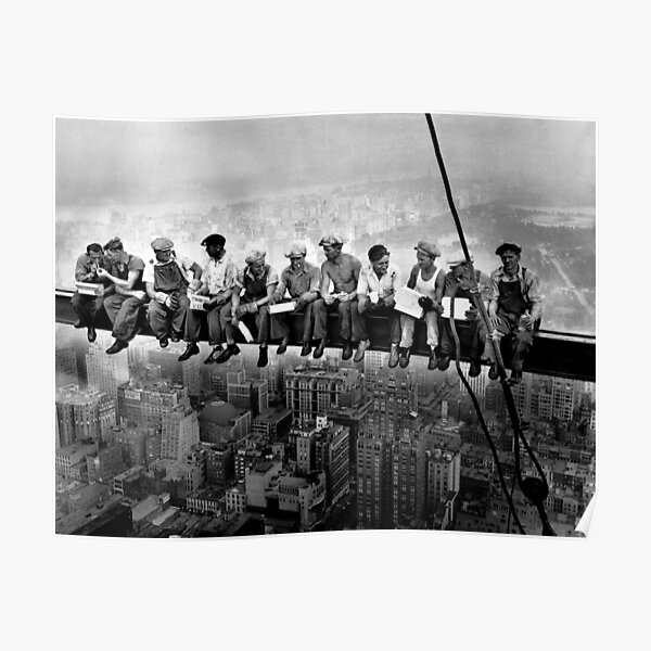 Lunch Atop A Skyscraper C1932 Poster