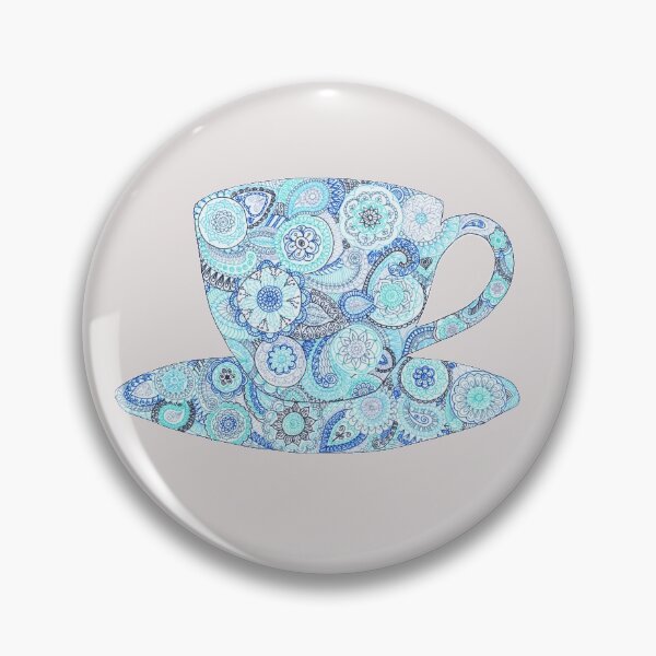 Item preview, China Blue Tea Cup designed and sold by SilverBirch14.