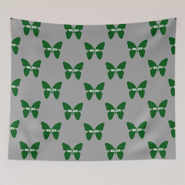 Item preview, UPDATED Walden Camp Letters Inside Green Monarch Butterfly designed and sold by byemma.
