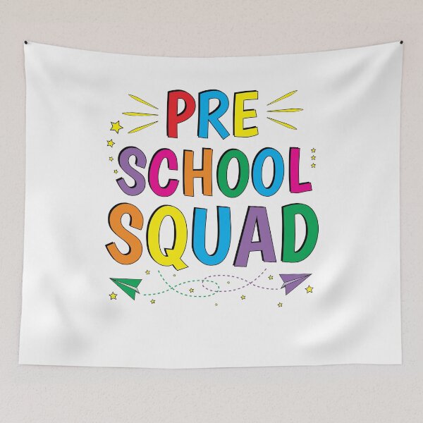 Item preview, Preschool Squad Pre-K Back To School designed and sold by ZNOVANNA.