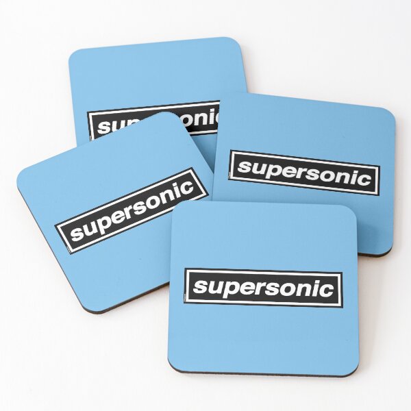 Item preview, OASIS - SUPERSONIC (The Original And Best) [Sky Blue] Band Tribute - MADE IN THE 90s designed and sold by phigment-art.