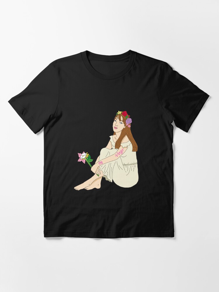 Alternative Ansicht von Jungfrau Tierkreiszeichen Design Geschenk Essential T-Shirt