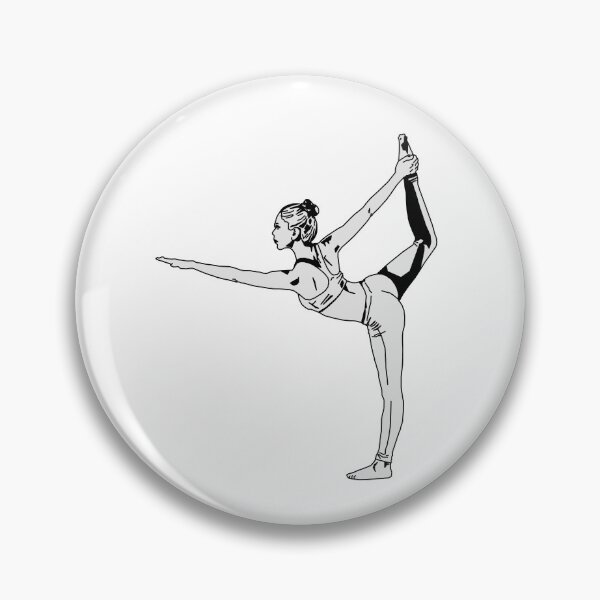 Item preview, Yoga, Standing Bow Pulling Pose 2 designed and sold by BearMa.