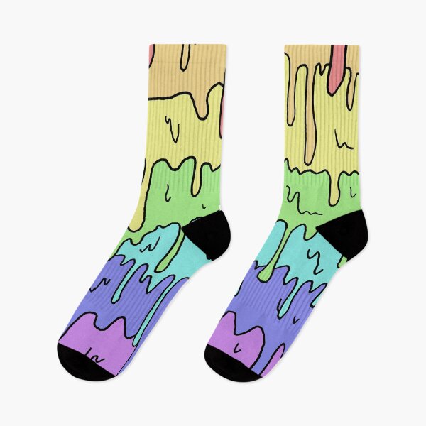Item preview, Pastel Kawaii Melting Rainbow Design  designed and sold by Limolida.