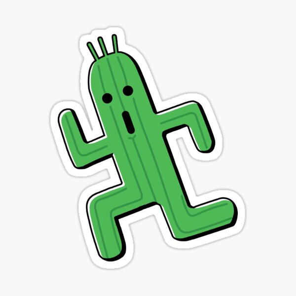 Vista previa del artículo con la obra «Cactuar | Final Fantasy», diseñado y vendido por tiantanman.