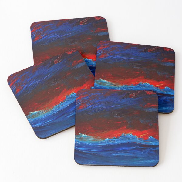 Item preview, Crimson Sky Seascape designed and sold by PhilipHarvey.