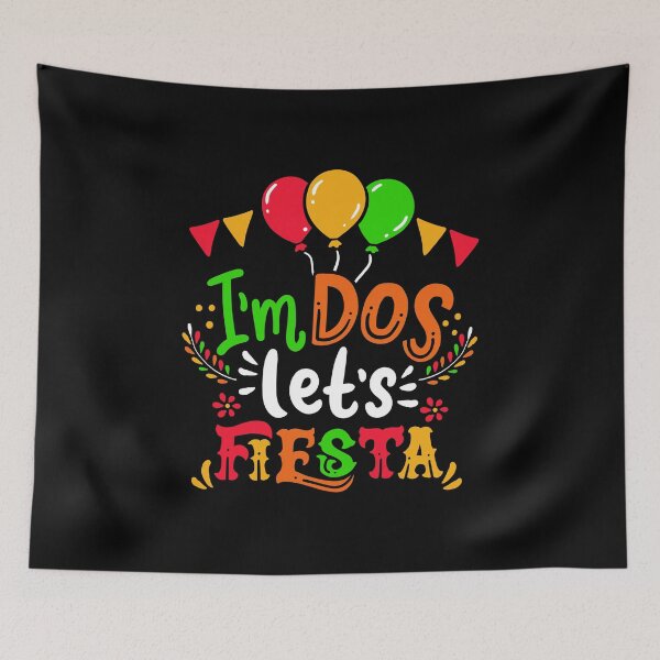 Item preview, I'm Dos Let's Fiesta Mexican Latino Birthday designed and sold by haselshirt.