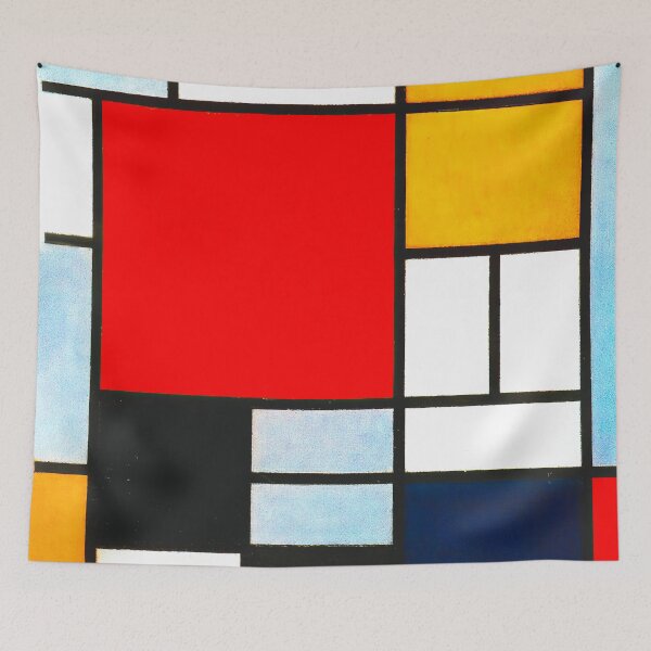 Item preview, Piet Mondrian - Composition With Large Red Plane (Digitally Enhanced) designed and sold by Mr. Gattax.