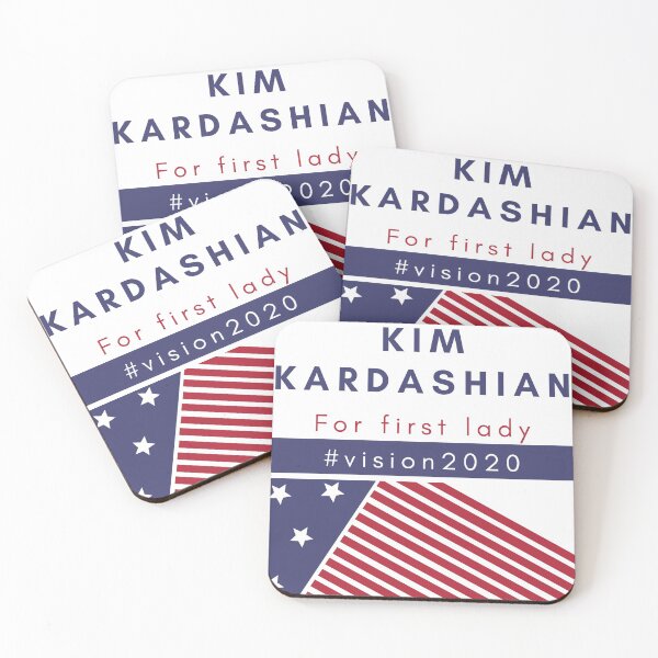 Item preview, Kim Kardashian for first lady designed and sold by NoteaBigDeal.