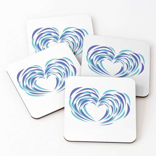 Item preview, Heart blue designed and sold by CallSignNacho.
