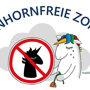 Vorschaubild zum Design Einhornfreie Zone von LaDaDi