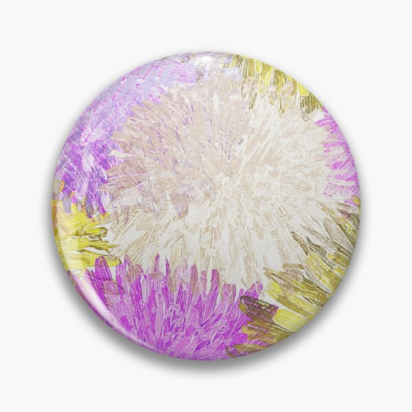 Item preview, Dandelion Blossom Pink and Yellow Floral Collage designed and sold by OneLook.