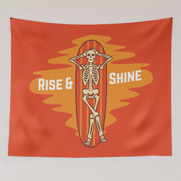 Item preview, Rise & Shine Skully designed and sold by TheSaltyPirate.