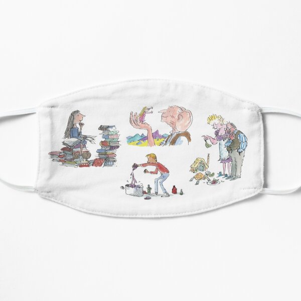 Roald Dahl Flat Mask