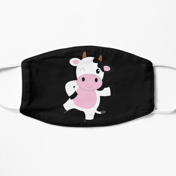 Strawberry Cow Pattern Face Masks Redbubble - strawberry cow roblox outfit