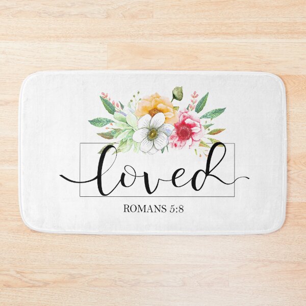 Item preview, LOVED, Romans 5:8 designed and sold by latiendadearyam.
