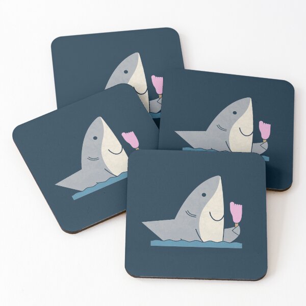 Item preview, Ice Cream Shark designed and sold by HandsOffMyDinosaur.
