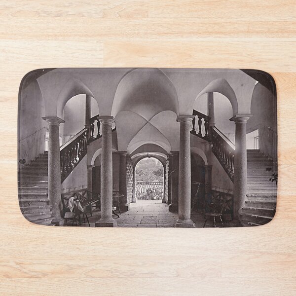 Item preview,   Vintage gothic architectural interior view  designed and sold by Vintage Designs +.