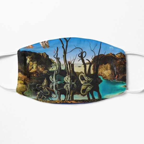 Swans Reflecting Elephants Mask