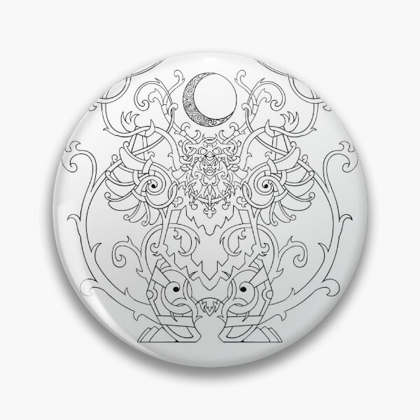 Item preview, Nordic Knotwork Owlbeast designed and sold by Eydis.